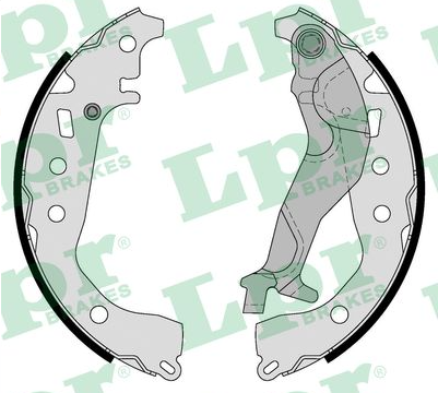 REAR BRAKE SHOE + BRACKET